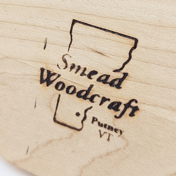 SMEAD Woodcraft cow shape wood cutting board - Picture 5 of 7